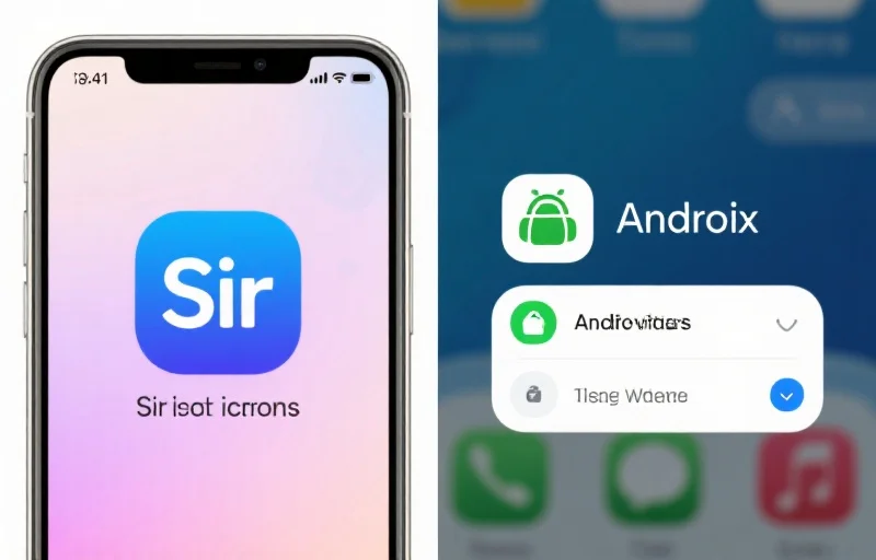 一张分别展示iOS版Siri快捷指令与Android版桌面小部件功能的对比图